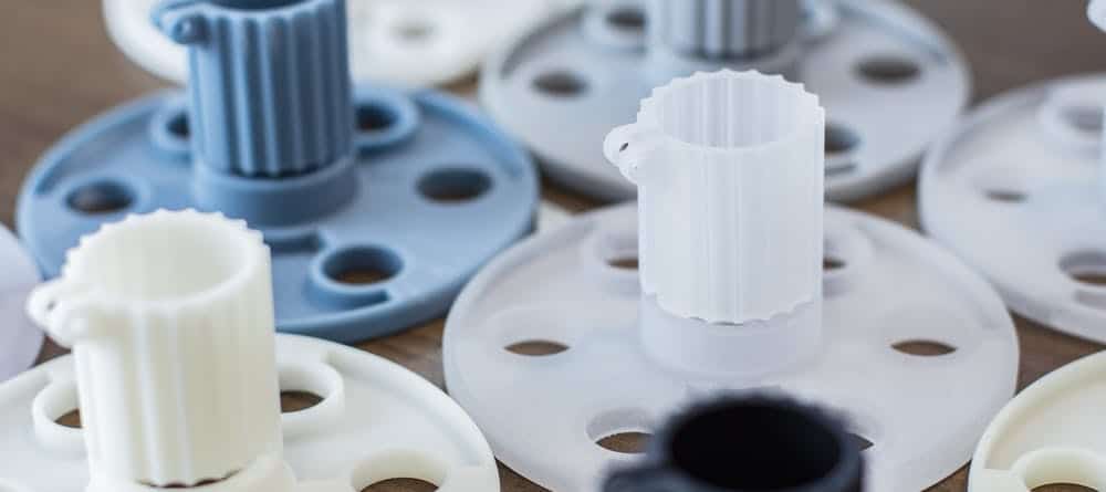 3D printed parts via SLA