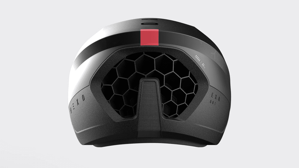 3D printed bike helmet from Hexr