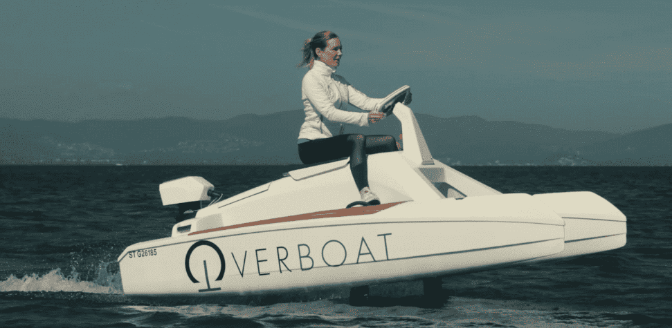 The Overboat, A Flying Watercraft Built With Xometry