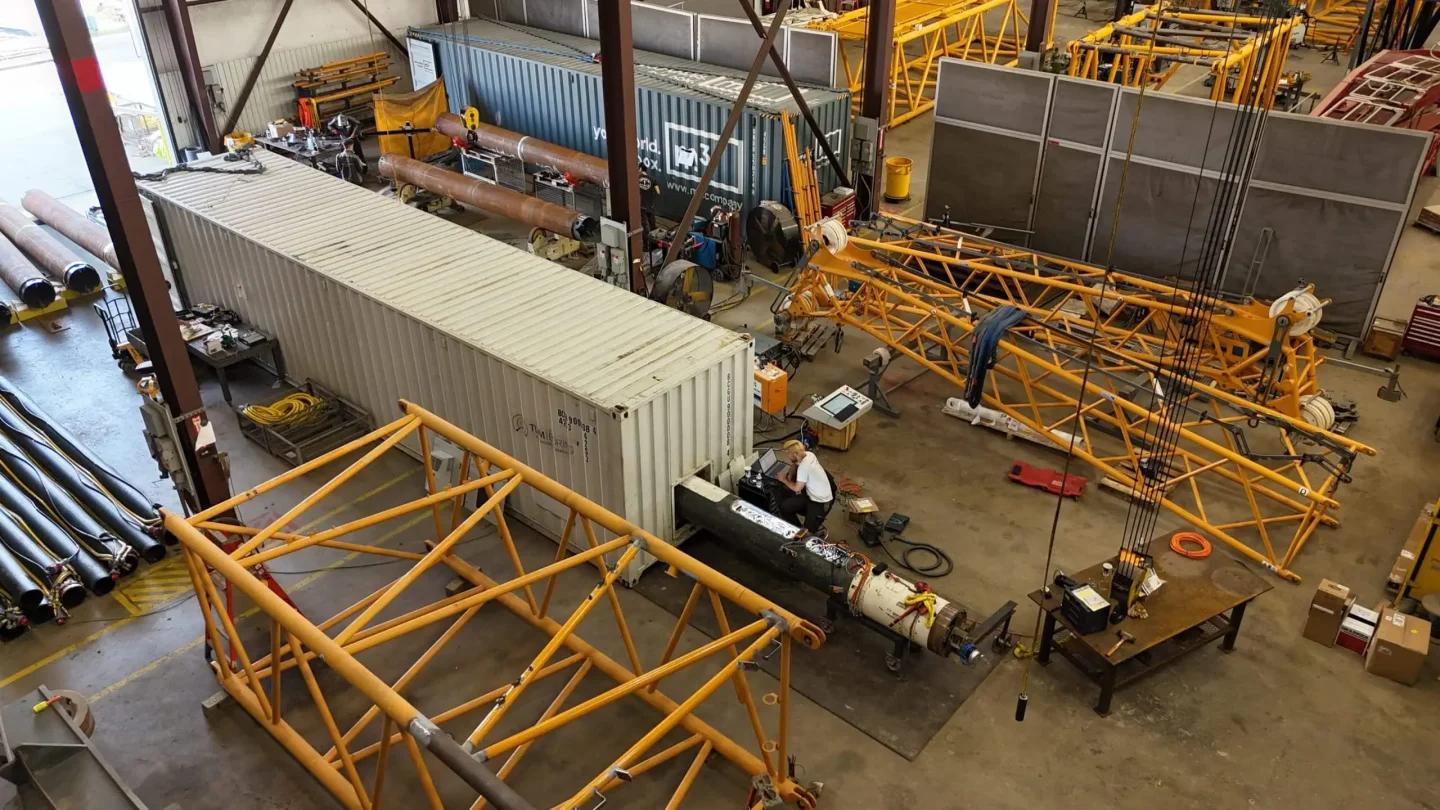 隧道掘进机在美国的最终组装