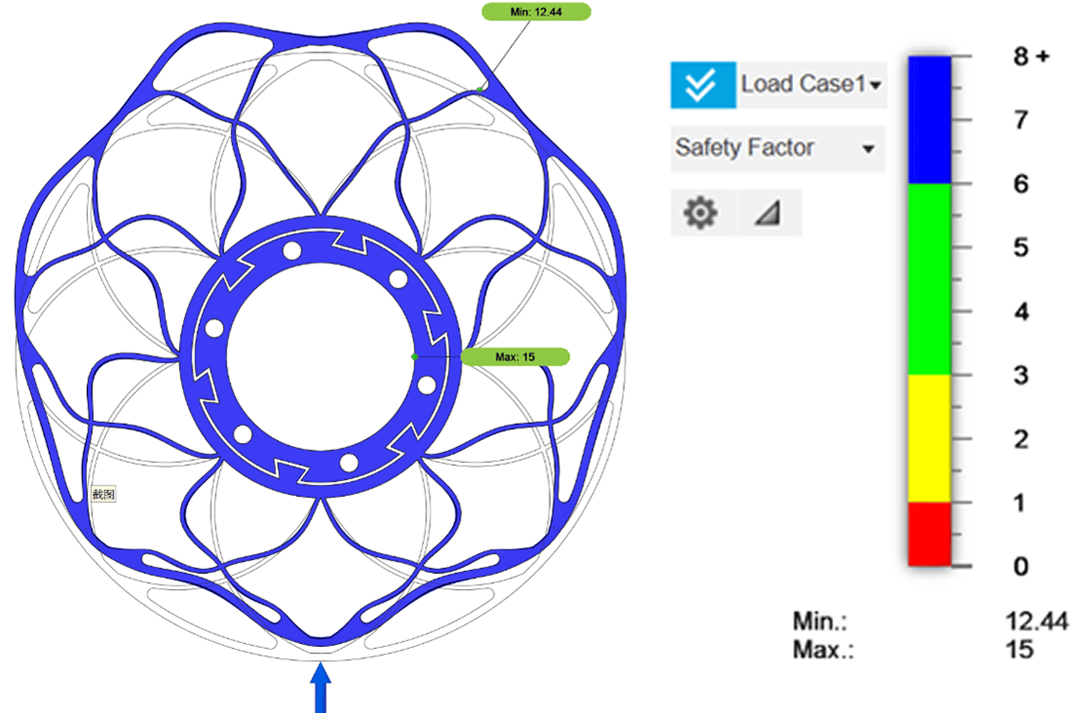 FEA study of Concept 3