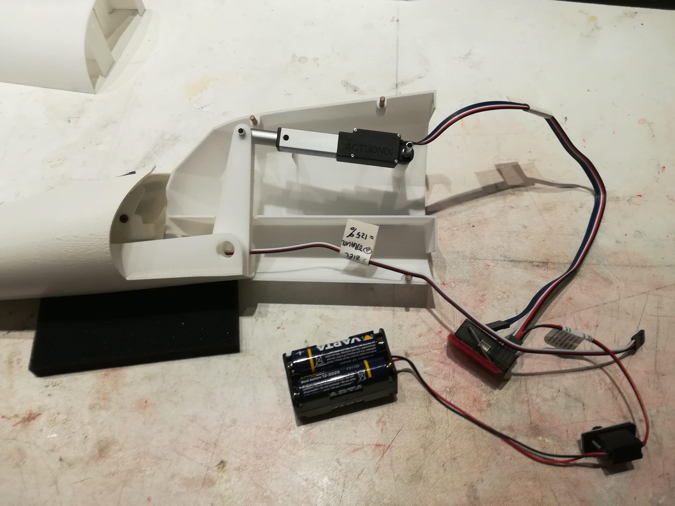 Electronic components of the Concorde nose
